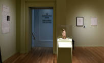 Installation image from "Recasting Antiquity: Whistler, Tanagra, and the Female Form", on view  ...