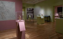 Installation image from "Recasting Antiquity: Whistler, Tanagra, and the Female Form", on view  ...