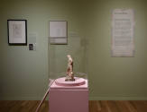 Installation image from "Recasting Antiquity: Whistler, Tanagra, and the Female Form", on view  ...