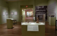 Installation image from "Recasting Antiquity: Whistler, Tanagra, and the Female Form", on view  ...