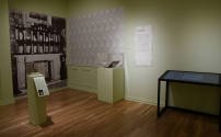 Installation image from "Recasting Antiquity: Whistler, Tanagra, and the Female Form", on view  ...