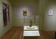 Installation image from "Recasting Antiquity: Whistler, Tanagra, and the Female Form", on view  ...