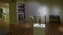 Installation image from "Recasting Antiquity: Whistler, Tanagra, and the Female Form", on view  ...