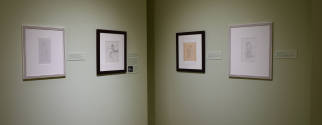 Installation image from "Recasting Antiquity: Whistler, Tanagra, and the Female Form", on view  ...