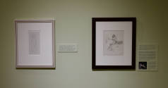 Installation image from "Recasting Antiquity: Whistler, Tanagra, and the Female Form", on view  ...