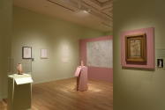 Installation image from "Recasting Antiquity: Whistler, Tanagra, and the Female Form", on view  ...