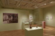 Installation image from "Recasting Antiquity: Whistler, Tanagra, and the Female Form", on view  ...