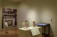 Installation image from "Recasting Antiquity: Whistler, Tanagra, and the Female Form", on view  ...