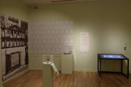 Installation image from "Recasting Antiquity: Whistler, Tanagra, and the Female Form", on view  ...