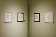 Installation image from "Recasting Antiquity: Whistler, Tanagra, and the Female Form", on view  ...