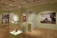 Installation image from "Recasting Antiquity: Whistler, Tanagra, and the Female Form", on view  ...