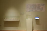 Installation image from "Recasting Antiquity: Whistler, Tanagra, and the Female Form", on view  ...