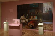 Installation image from "Recasting Antiquity: Whistler, Tanagra, and the Female Form", on view  ...