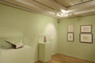 Installation image from "Recasting Antiquity: Whistler, Tanagra, and the Female Form", on view  ...