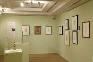 Installation image from "Recasting Antiquity: Whistler, Tanagra, and the Female Form", on view  ...