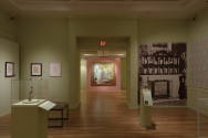 Installation image from "Recasting Antiquity: Whistler, Tanagra, and the Female Form", on view  ...