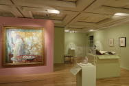 Installation image from "Recasting Antiquity: Whistler, Tanagra, and the Female Form", on view  ...