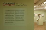 Installation image from "Recasting Antiquity: Whistler, Tanagra, and the Female Form", on view  ...