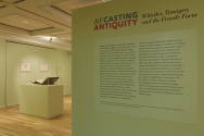 Installation image from "Recasting Antiquity: Whistler, Tanagra, and the Female Form", on view  ...