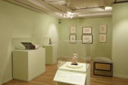 Installation image from "Recasting Antiquity: Whistler, Tanagra, and the Female Form", on view  ...