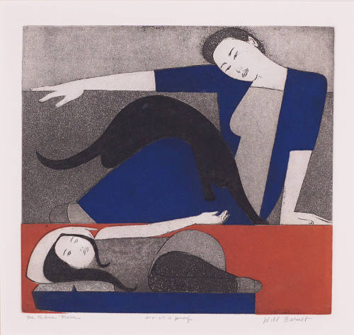 © Estate of Will Barnet.  Image courtesy of G Ray Sullivan Jr.