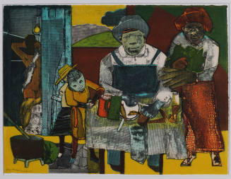 © Estate of Romare Bearden.  Image courtesy of G Ray Sullivan Jr.