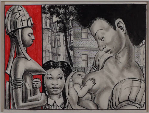 © Allan Rohan Crite Research Institute and Library.  Image courtesy of G Ray Sullivan Jr.