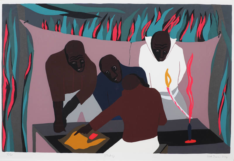 © Estate of Jacob Lawrence.  Image courtesy of G Ray Sullivan Jr.