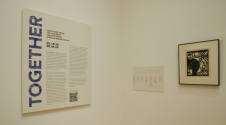 Installation photograph from "Together: Selections from the Cochran Collection of African Ameri ...