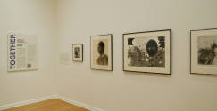 Installation photograph from "Together: Selections from the Cochran Collection of African Ameri ...