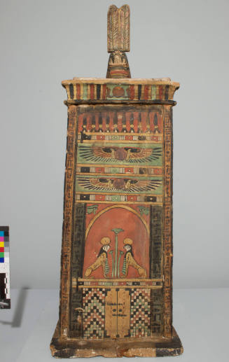 © Michael C. Carlos Museum, Emory University
Overall image of front of object after treatment
