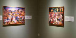 Installation image from "Contemporary Maya Picture Worlds", on view September 14 - December 15, ...