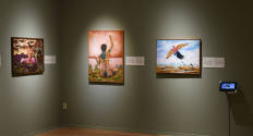 Installation image from "Contemporary Maya Picture Worlds", on view September 14 - December 15, ...