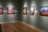 Installation image from "Contemporary Maya Picture Worlds", on view September 14 - December 15, ...