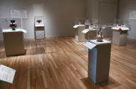 Installation photograph from "Picture Worlds: Greek, Maya, and Moche Pottery" on view September ...