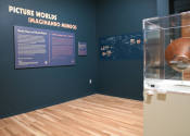 Installation photograph from "Picture Worlds: Greek, Maya, and Moche Pottery" on view September ...