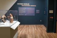 Installation photograph from "Picture Worlds: Greek, Maya, and Moche Pottery" on view September ...