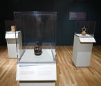 Installation photograph from "Picture Worlds: Greek, Maya, and Moche Pottery" on view September ...