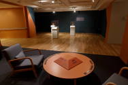 Installation photograph from "Picture Worlds: Greek, Maya, and Moche Pottery" on view September ...