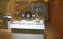 Installation photograph from "Picture Worlds: Greek, Maya, and Moche Pottery" on view September ...