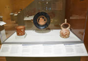 Installation photograph from "Picture Worlds: Greek, Maya, and Moche Pottery" on view September ...