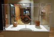 Installation photograph from "Picture Worlds: Greek, Maya, and Moche Pottery" on view September ...