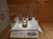 Installation photograph from "Picture Worlds: Greek, Maya, and Moche Pottery" on view September ...