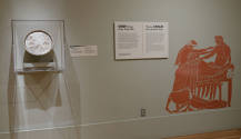 Installation photograph from "Picture Worlds: Greek, Maya, and Moche Pottery" on view September ...