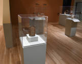 Installation photograph from "Picture Worlds: Greek, Maya, and Moche Pottery" on view September ...