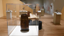 Installation photograph from "Picture Worlds: Greek, Maya, and Moche Pottery" on view September ...