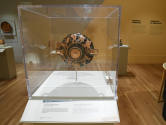 Installation photograph from "Picture Worlds: Greek, Maya, and Moche Pottery" on view September ...