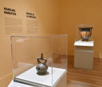 Installation photograph from "Picture Worlds: Greek, Maya, and Moche Pottery" on view September ...