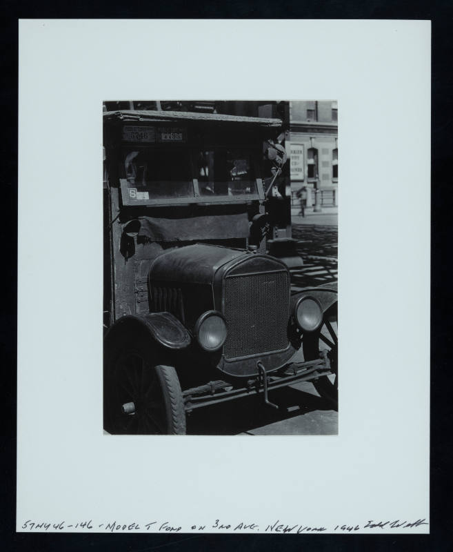 © Estate of Todd Webb.  Image courtesy Emory Libraries Digitization.