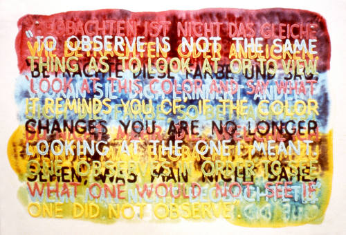 © Mel Bochner, courtesy of Sonnabend Gallery, NY